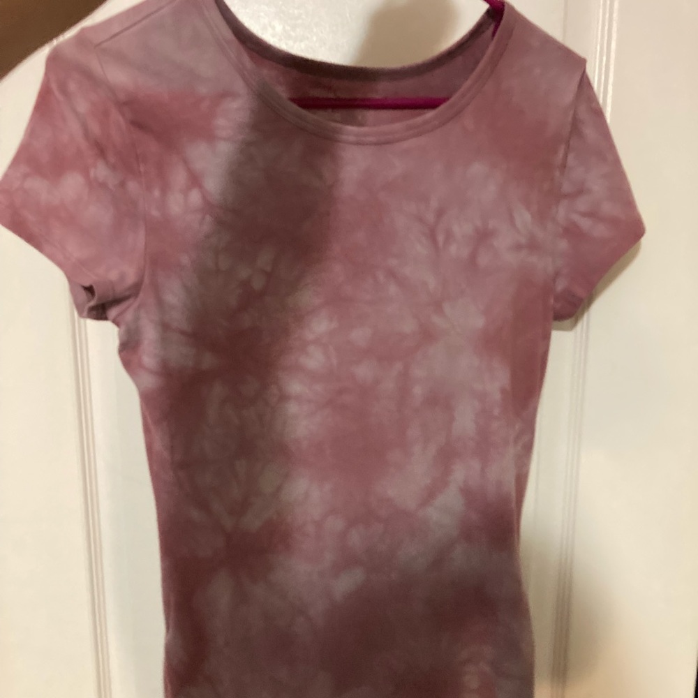 Wild Fable pink tie dye bodycon mini dress, size medium